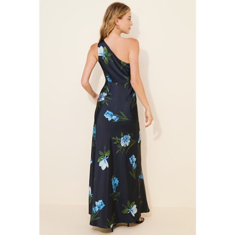 Sachin & Babi Delphine One Shoulder Gown, EUC, Size 8 - Picture 2 of 5